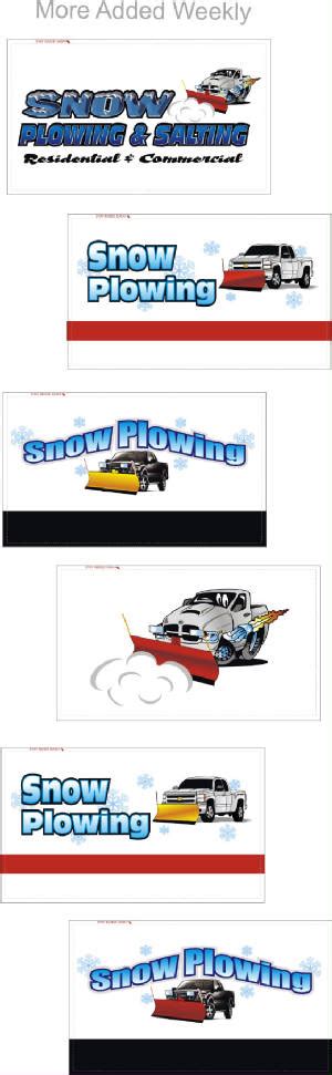 Snow Plow Signs And Decals