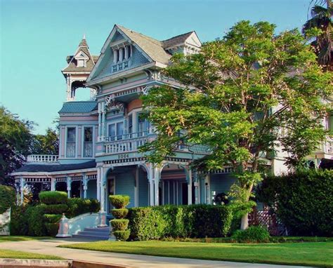 Here Is The Edwards Mansion Located In Redlands Ca This Proud Painted