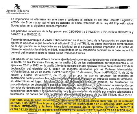 Jorge Calabrés on Twitter Acta de Hacienda sobre la deuda de Tebasjavier y las bases