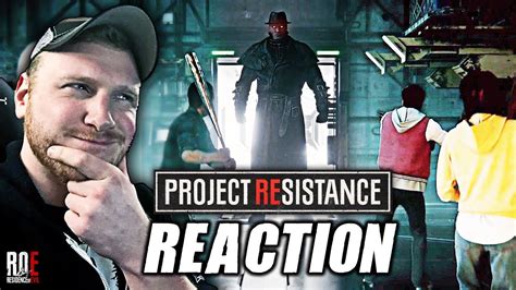 Resident Evil Project Resistance Reveal Trailer Reaction
