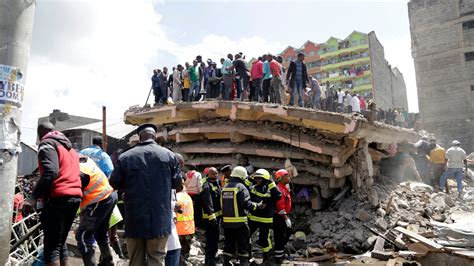 Building collapses are common in nairobi, where housing is in high demand and unscrupulous developers often bypass regulations. Building Collapse in Nairobi Leaves at Least Four Dead, 29 ...