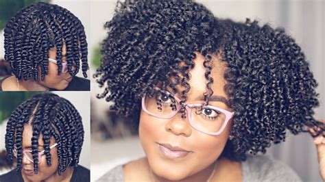 How To Flat Twist Out On Natural Hair Youtube