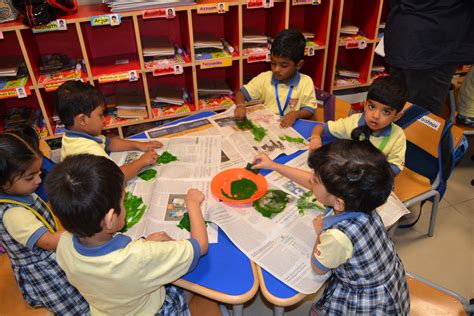 Students at IIS, DSO get engaged into a fun-filled painting activity