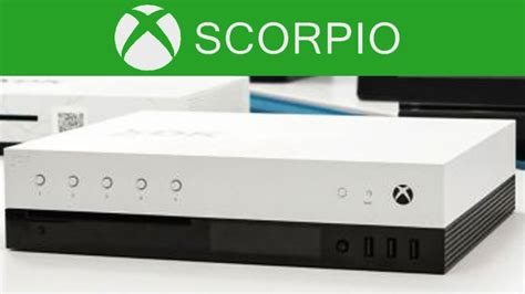 Xbox Scorpio New Images Details Dev Kit Box Revealed Vr Confirmed