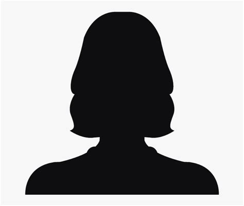Female Head Silhouette Front