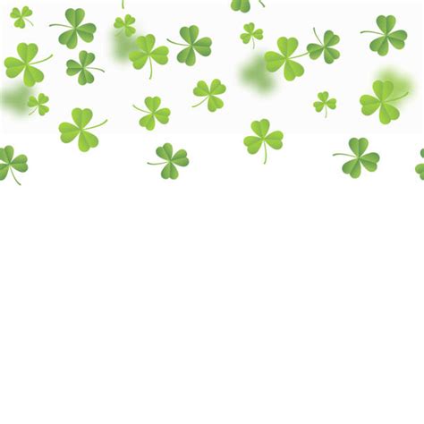 Falling Four Leaf Clovers Stock Photos Pictures And Royalty Free Images