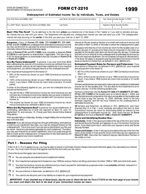Fillable Online Connecticut Tax Forms And Instructions For 2020 Ct