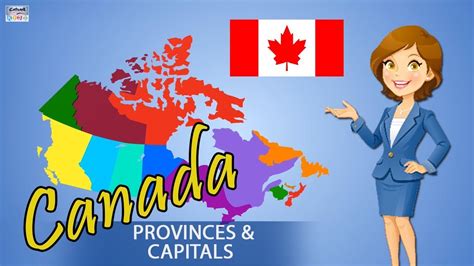 Key state data, such as population and state abbreviation, is also shown. Learn Canada Provinces And Capitals | Canada Country Map ...