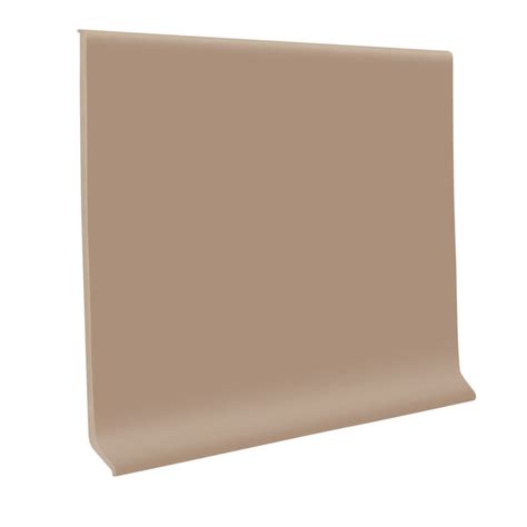 Flexco 6 In W X 120 Ft L Cappuccino Thermoplastic Rubber Wall Base At
