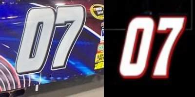 Teams mostly utilize one manufacturer (chevrolet, ford, toyota) for all of their cars, but have a different car number and crew chief for each driver. 13 NASCAR Number Team Fonts Images - NASCAR Race Car ...