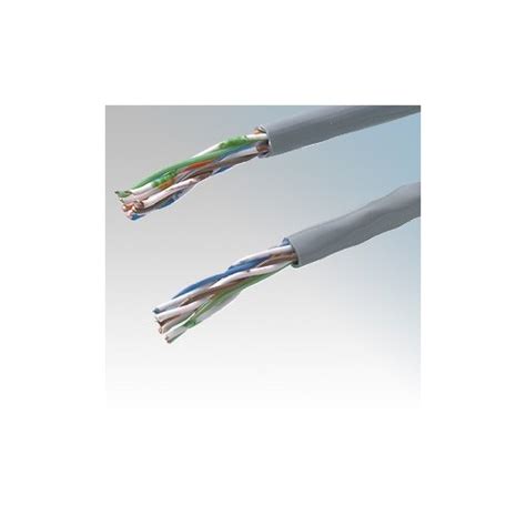 Cat5e Unshielded Twisted Pair Utp 24 Awg Cable Pvc 305m Box Grey