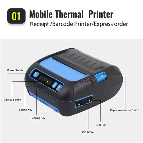 Hba-p80l Thermal Pos Printer Thermal Usb Lan Ports Printer For Supermarket Billing - Buy Thermal ...