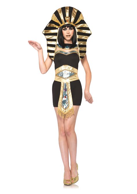 leg avenue womens sexy egyptian cleopatra nile queen goddess halloween costumes