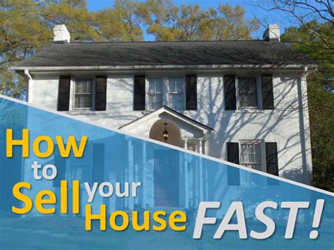 How To Sell Your House Fast 10 Factors Plus Time Lines