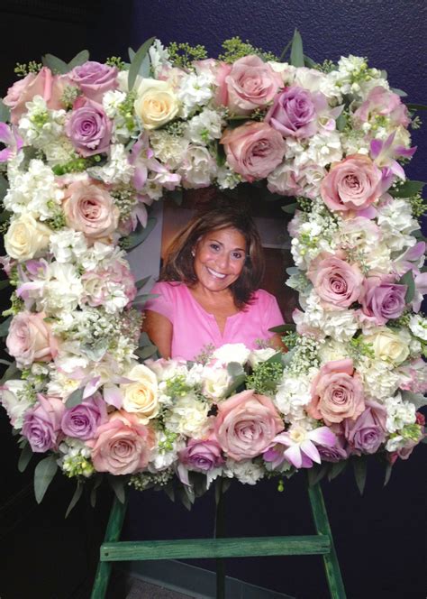 Funeral Flower Picture Frame Blogs