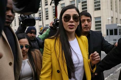 Emma Coronel esposa del Chapo Guzmán sale de prisión en EEUU