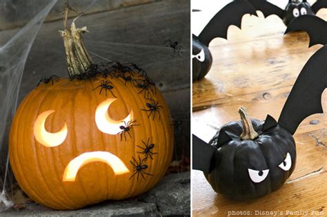 The best pumpkin painting ideas for halloween and fall no carving required! Not Too Spooky Pumpkin Decoration Ideas - At Home with Kim ...