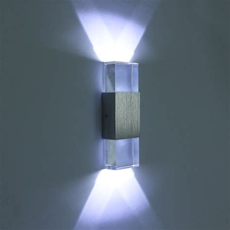 20% coupon applied at checkout save 20% with coupon. Modern 3W Indoor LED Wall Lights Up Down LED Crystal Lamp Hotel Bedroom Hallway | Hotel bedrooms ...