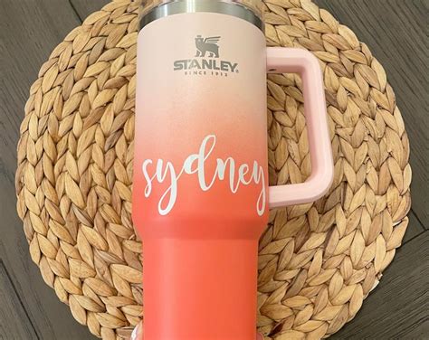 Personalized Stanley Tumblers Etsy