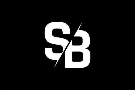 Monogram Sb Logo Design Illustration Par Greenlines Studios · Creative