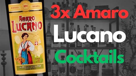 Amaro Lucano Cocktails Fall In Amore With Amaro Series Ep 3 Youtube