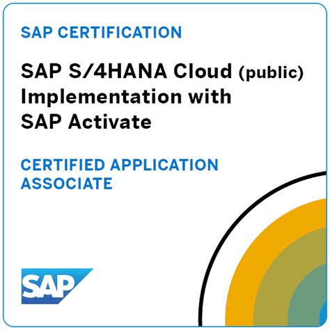 Sap Certified Application Associate Sap S4hana Cloud Public