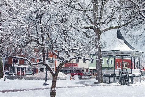 Winter Gazebo Photograph By Joann Vitali Fine Art America