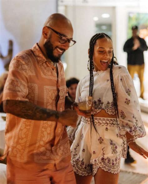 alicia keys wishes husband swizz beatz on his 44th birthday says i want to kiss you forever
