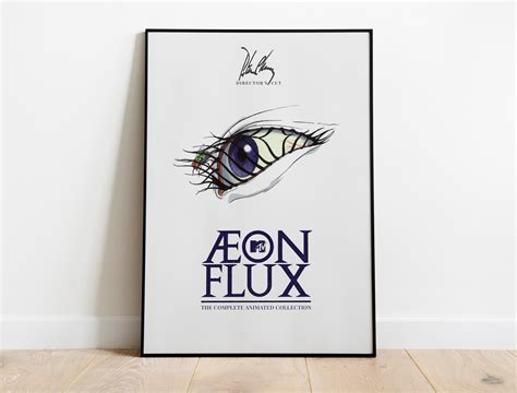 Aeon Flux Mtv Animation Movie Series Poster Architeg Prints