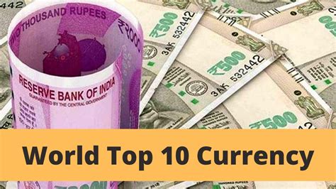 Top 10 Currency In World 2020 Top 10 Most Valuable Currencies In The