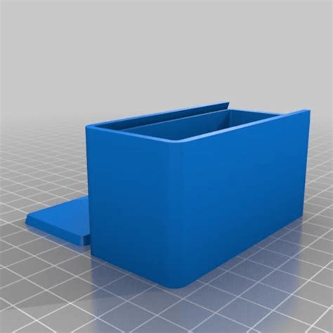 Download Free Stl File My Customized Parametric Box With Sliding Lid