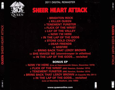 Picture Of Sheer Heart Attack