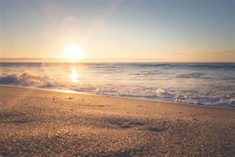 Free Picture Sunset Beach Dusk Sea Sunshine Water Dawn Seaside