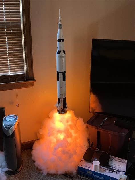 Loved The Lego Saturn V Displays Ive Seen Havent Put It In The