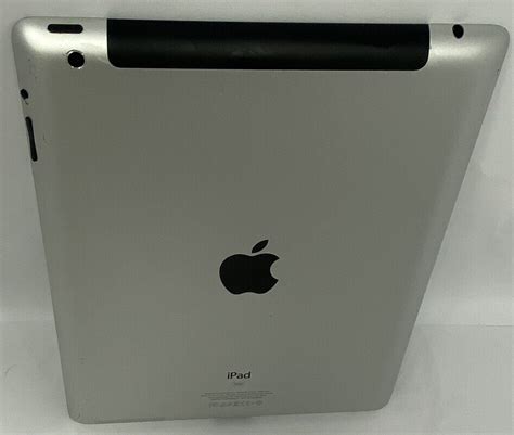Apple Ipad 3 A1430 64gb Wi Fi Cell Gray Locked Atandt Ios Tablet Fair