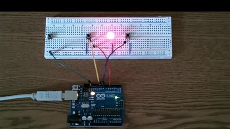 Use An Arduino To Control An Led With Push Button Switches Youtube