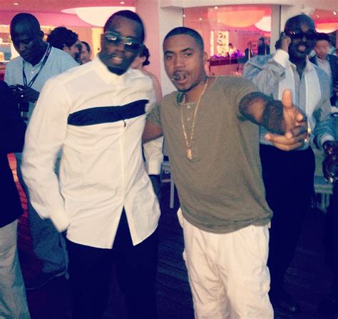 Diddy Steve Stoute And Nas Living The Good Life In Cannes