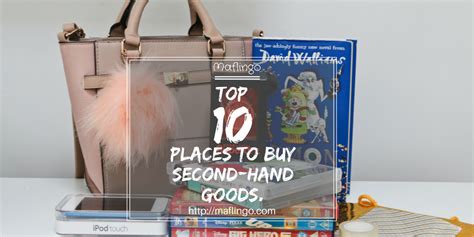 Top 10 Places To Buying Second Hand Used Preloved Ts Products Buy