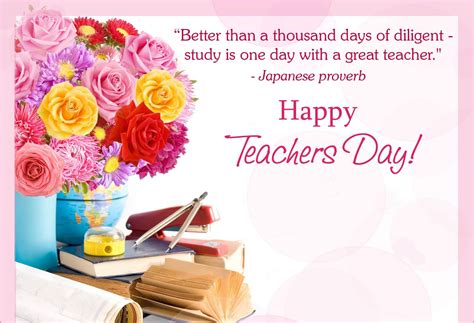 Happy Teachers Day Quotes Proverb Wallpaper