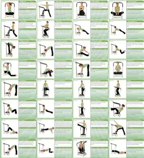 Vibefitca Whole Body Vibration Exercise Chart Power Plate And Yoga