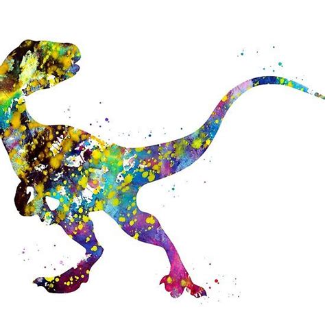 Velociraptor Canvas Prints Velociraptor Poster Wall Art