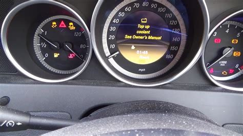 Turn car to on position ( don't start/turn to ignition)2. Mercedes Check Coolant Level | British Automotive