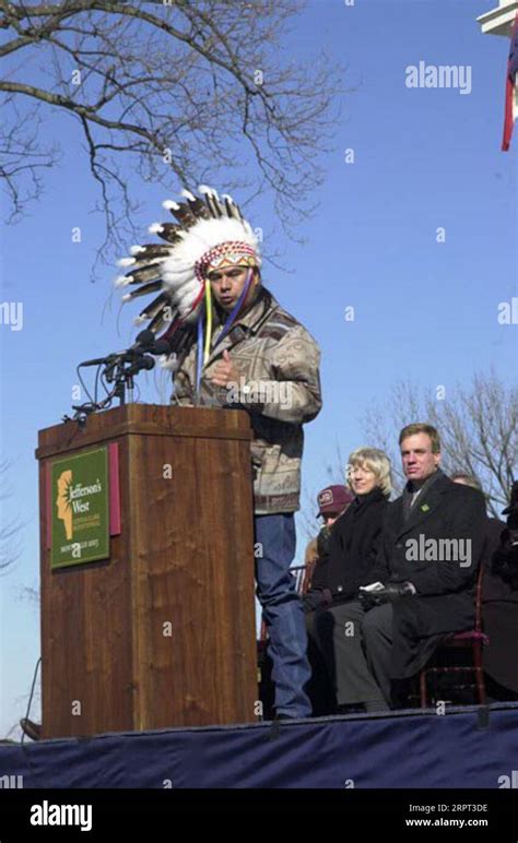 Tex Hall Chairman Of The Three Affiliated Tribes Of North Dakota