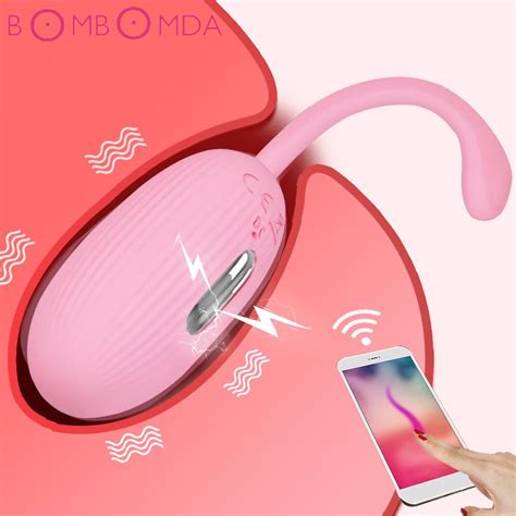 Electric Shock Vibrator Speed Silicone Vibrator App Bluetooth