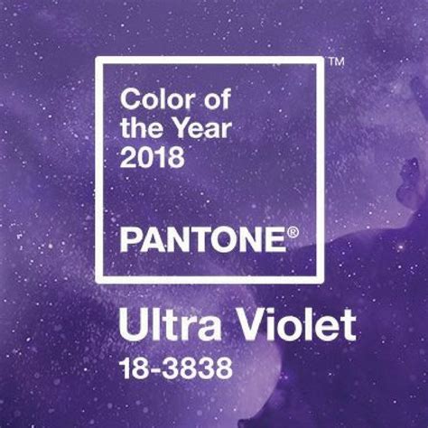 Ultra Violet Pantones Colour Trend Of The Year 2018