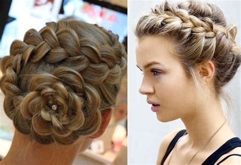 Part your hair down the this braided updo looks posh enough to wear to a wedding or ritzy dinner event. Easy Ballet Bun Hairstyles + Tutorials Pt. 2 - Fly Gyal Dance