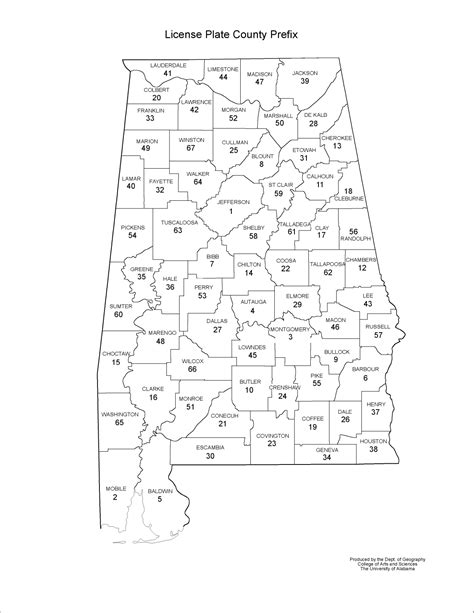 Alabama Maps Transportation