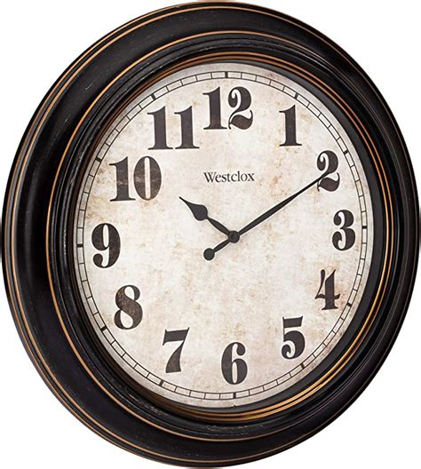 Westclox 32213 Oversized Classic Wall Clock 24 Round Home And Garden