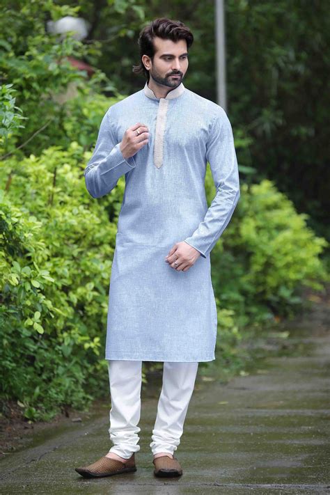 excited to share the latest addition to my etsy shop formal wear man s long blue kurta indian