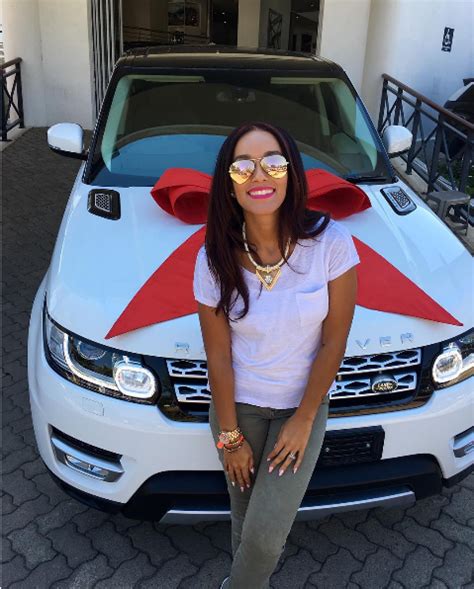 Another One Leanne Dlamini Shows Off Her Brand New Car Okmzansi